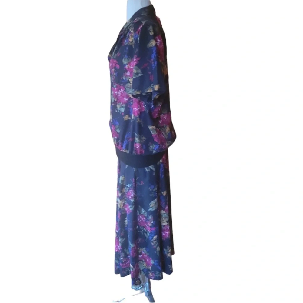 1980s‎ Joanna Floral Skirt Set